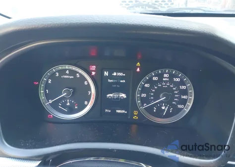 2018 Hyundai Sonata Sel из США, поврежденный, VIN 5NPE34AFXJH637991